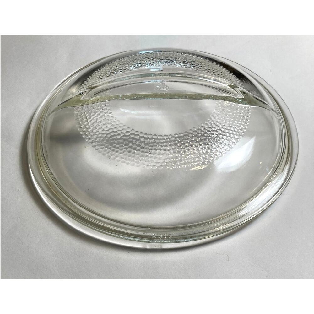 Vintage Club Glass Casserole Replacement Lid K31G Ovenware Dotted Pattern